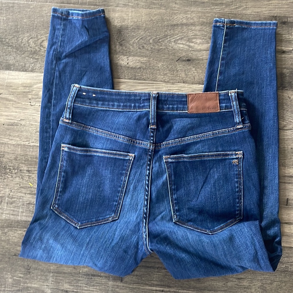 Madewell High rise Curvy jeans skinny Sz 27P 25” inseam - Picture 4 of 4